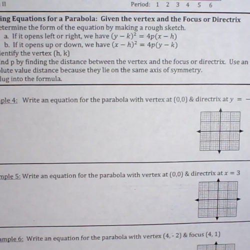 9.2 Writing Equations