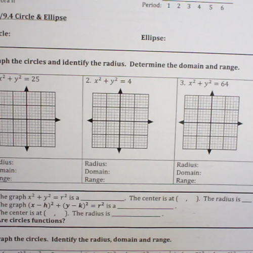 9.3 Circles