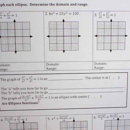 9.4 Ellipse