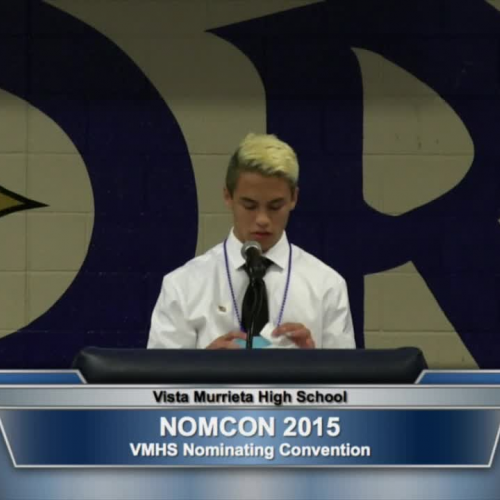 Alex Barajas NomCon Speech