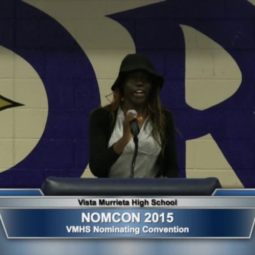 Nasrin Ulel NomCon Speech