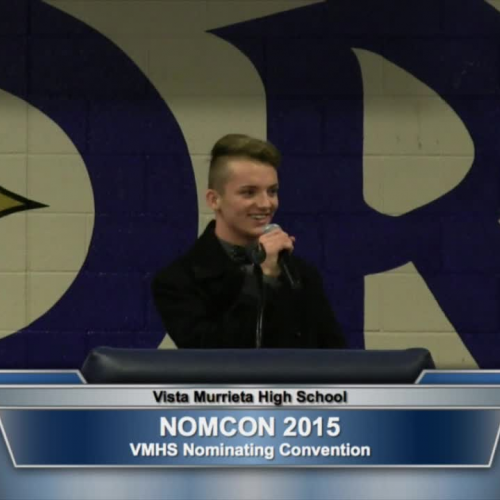 Blake Donoho NomCon Speech 