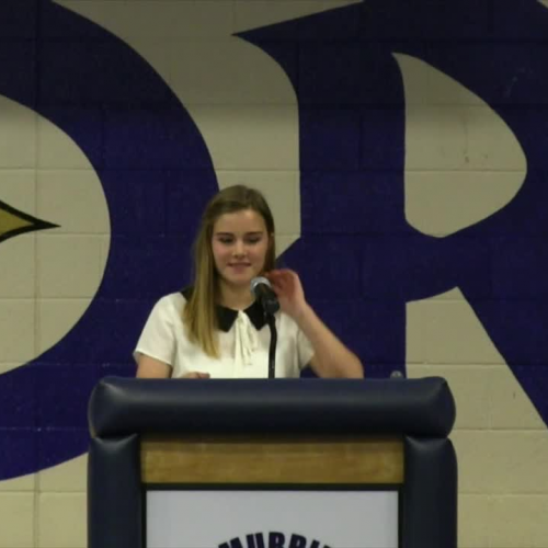 Zoey Byrom NomCon Speech