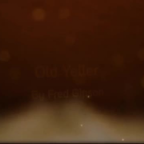 Old Yeller Book Trailer