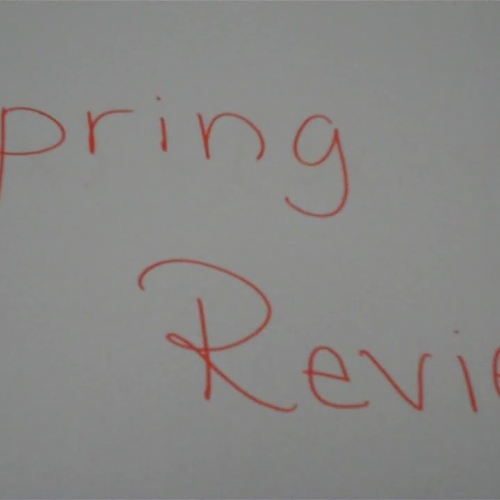 Spring Review 2015