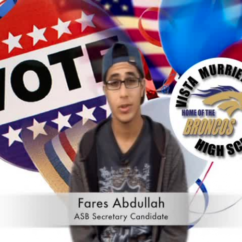 Fares Abdullah Election Speeches
