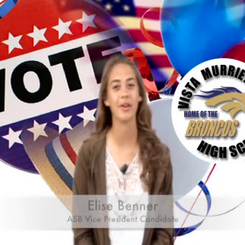 Elise Benner Election Speeches
