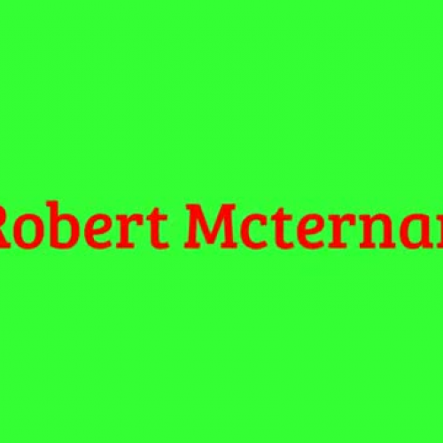 Robert Mcternan