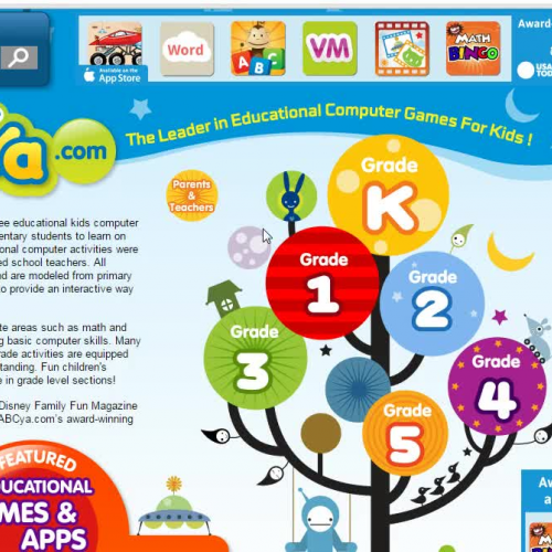 ABCya.com  screen cast