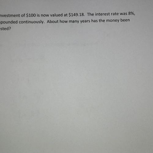 Natural Logarithm Equations Ex 5