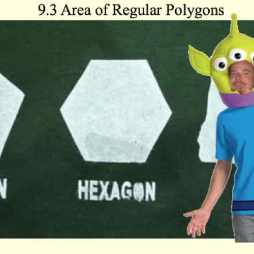 Geo 9.3 Area of Regular Polygons