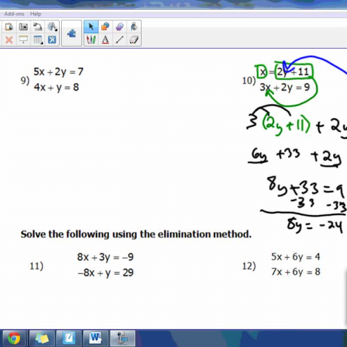 Answer Key - Unit 6 Review (part 2)