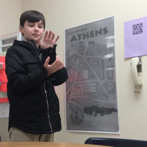 Open ended scene with improv