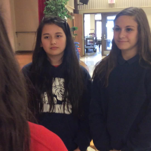 Over th shoulder shots