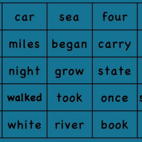 Estes Elementary Sight Words 251-275