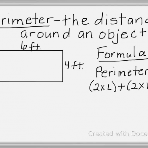 Solving Perimeter & Area Problems
