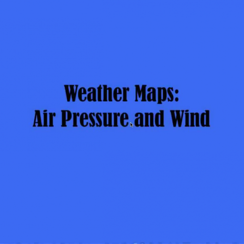 VESSS - Air Pressure and Wind