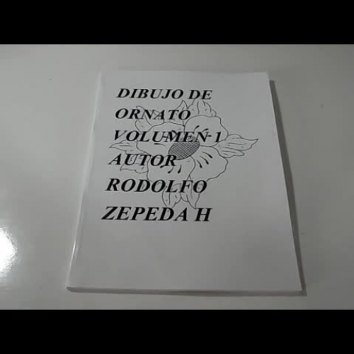 dibujo de ornato volumen 1