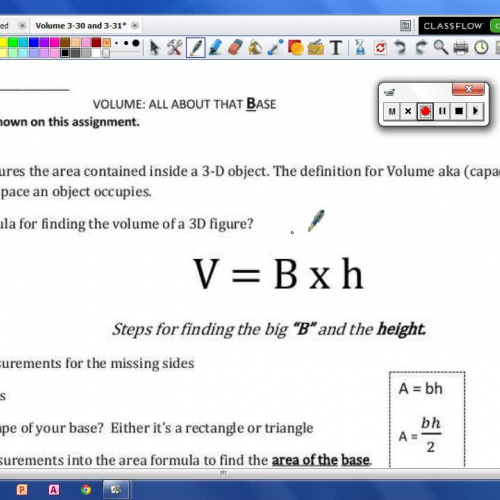 Intro to Volume