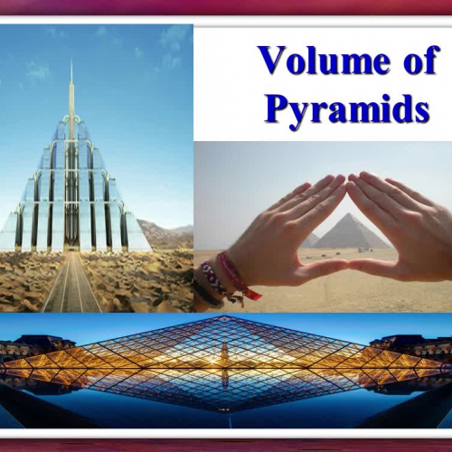 Volume of Pyramids