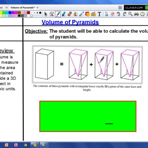 Volume of Pyramids