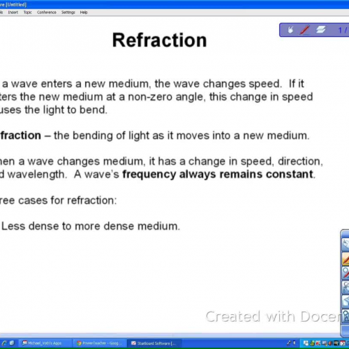 Refraction Lesson