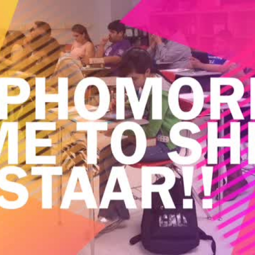 Sophomore's Time to Shine