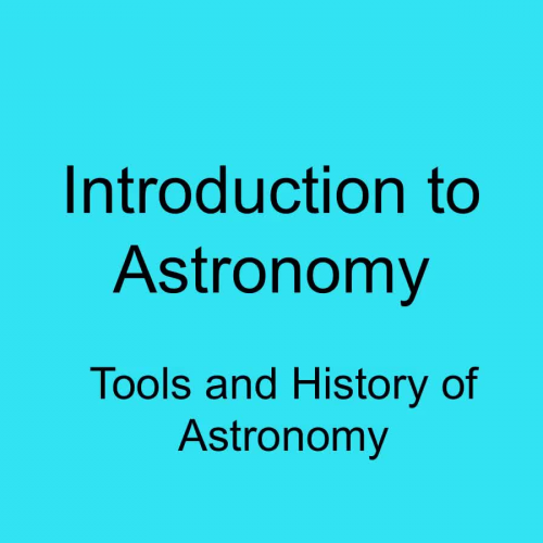 Introduction to Astronomy