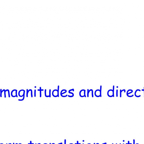 9-6 Geometry Vectors