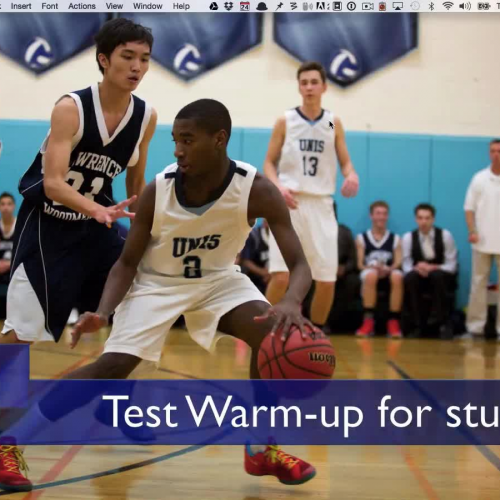 MAP® - Pre-Testing session for students