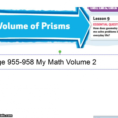 Finding volume of regular prisms using formulas