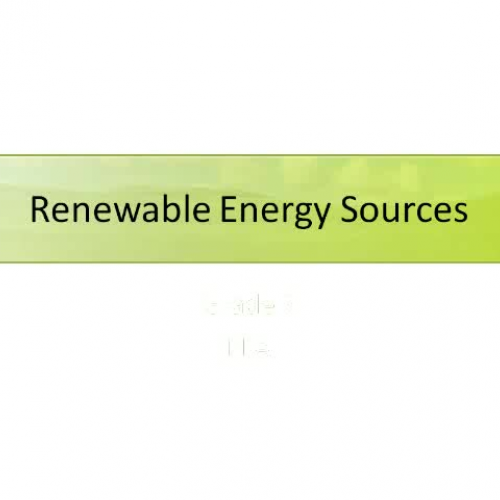 ELA_Grade 7_Renewable Energy Sources
