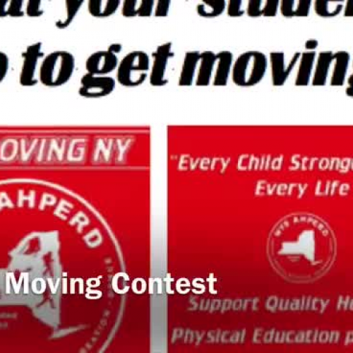 Physical Education. Get Moving NY Contest