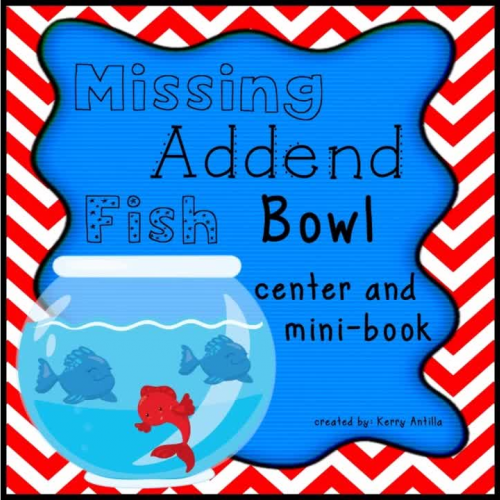Missing Addends Fish Bowl Powerpoint Game