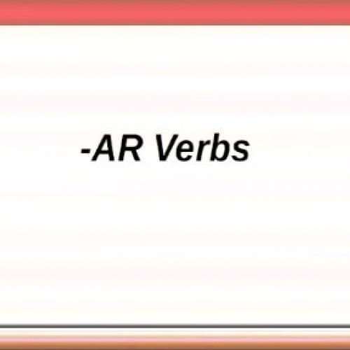 -AR Verbs 1.2