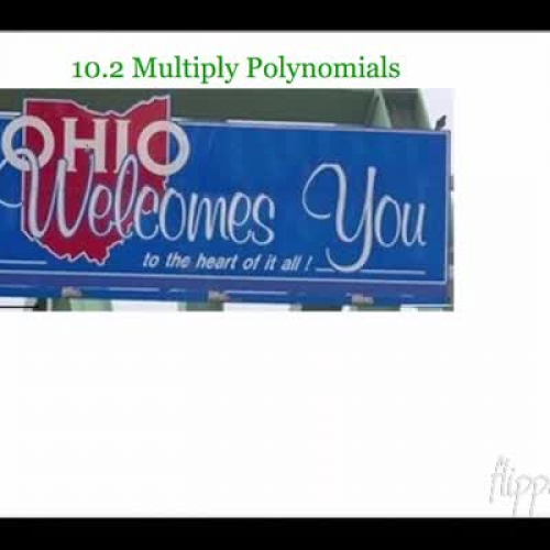 A1 10.2 Multiply Polynomials
