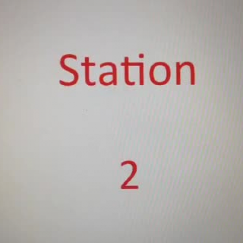 Station 2 - Heart rates