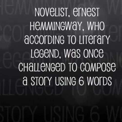 8Y2 6 Word Memoir Movie