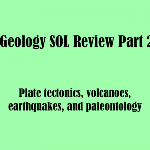 Geology Review Part 2