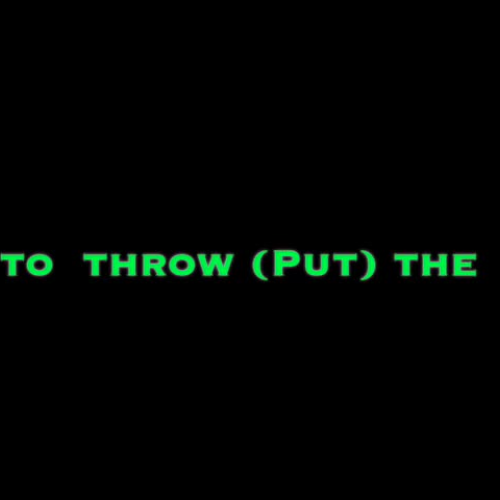 How to Throw (put) a Shot