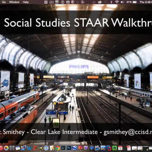 2013 Social STAAR Walkthrough