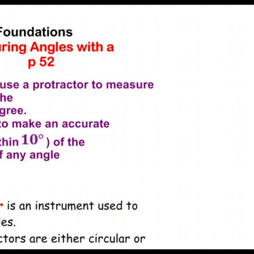 2.4 Protractors