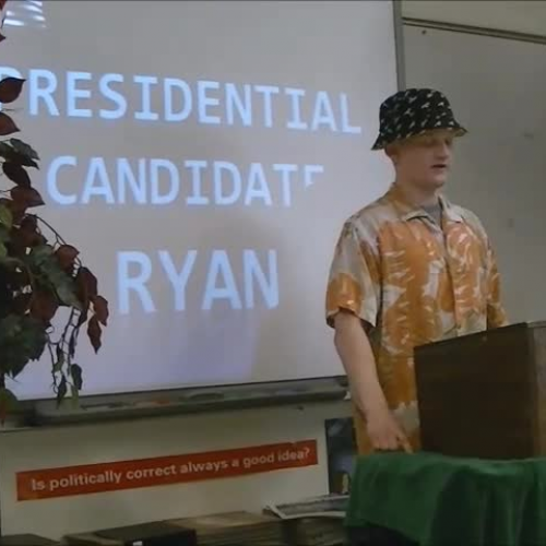 Ryan Ball Presidential Speech