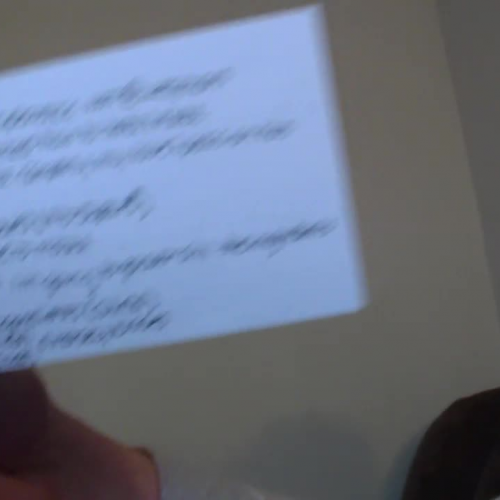 Index card for Speech 3