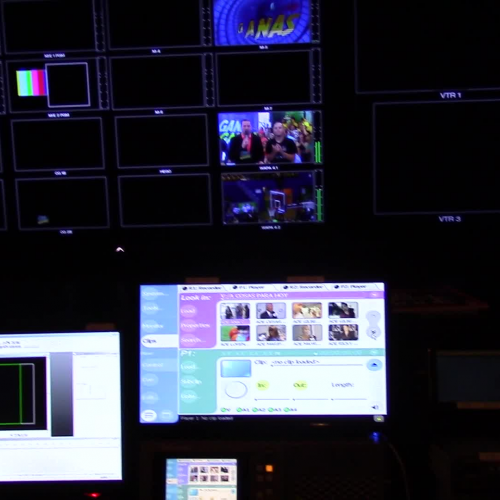 Cuarto de control WAPA TV