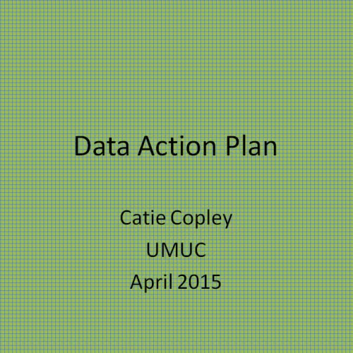 Data Action Plan