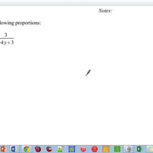 Algebra 2 Solving Proportions
