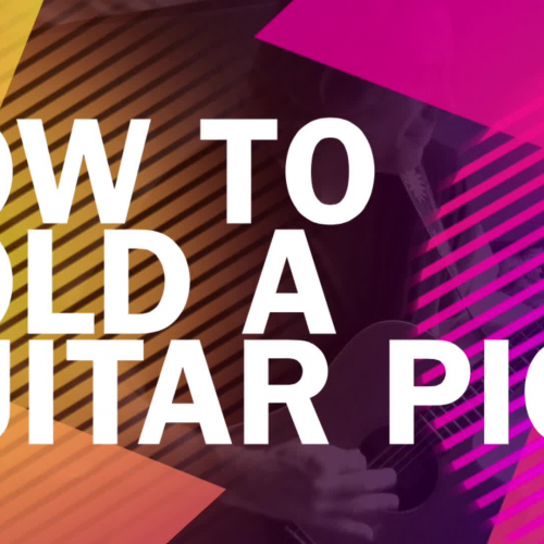 How to Hold a Guitar Pick