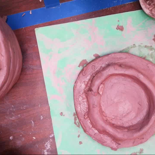 Making a Flange on the  Lid Slab  