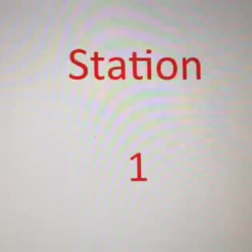 Station 1 - Leg conditionig